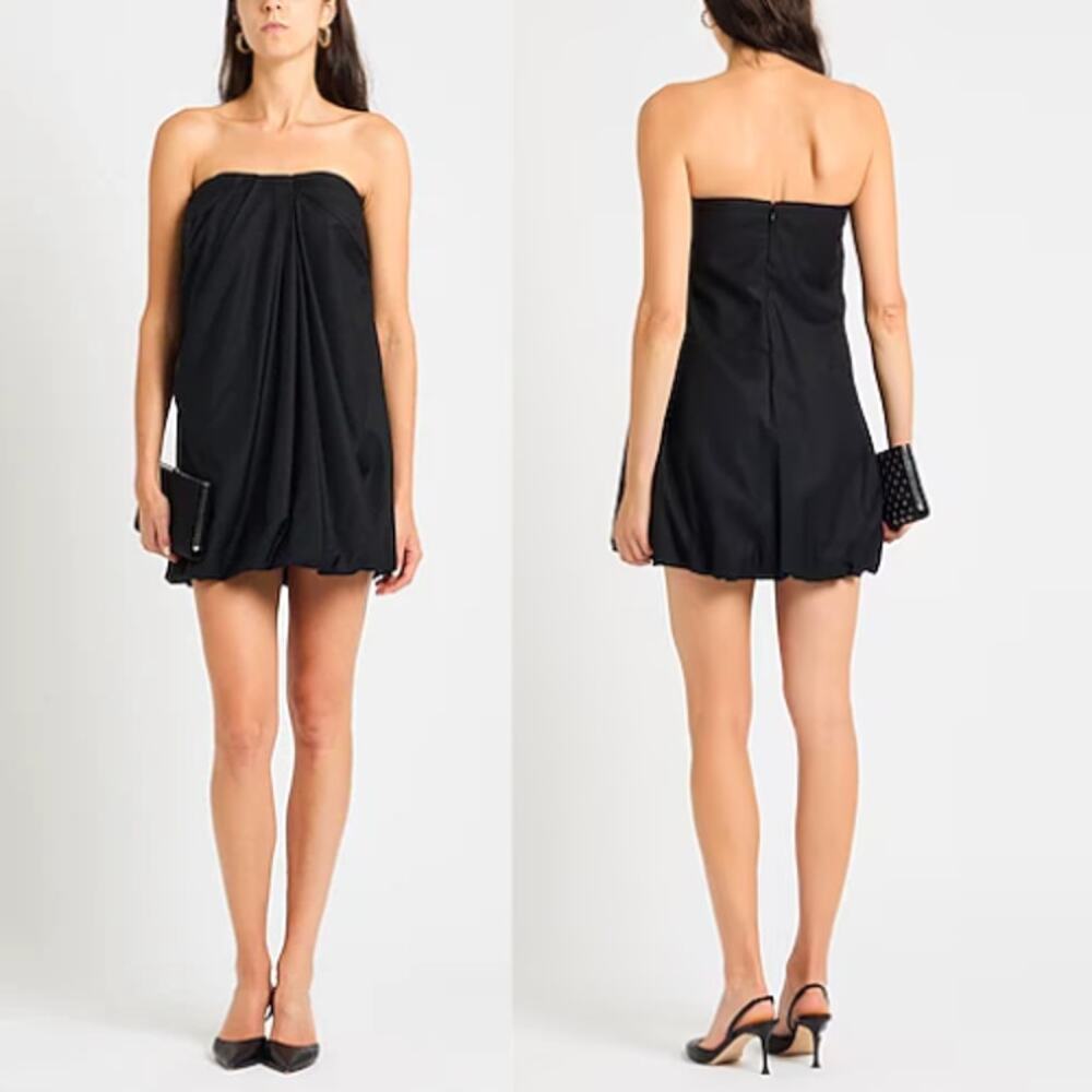 NEW Sea New York Strapless Bubble Silhouette Mini Dress Black Size: 2